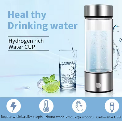 H2Gen™ – butelka z wodą wodorową, która pomaga Ci odzyskać energię i balans